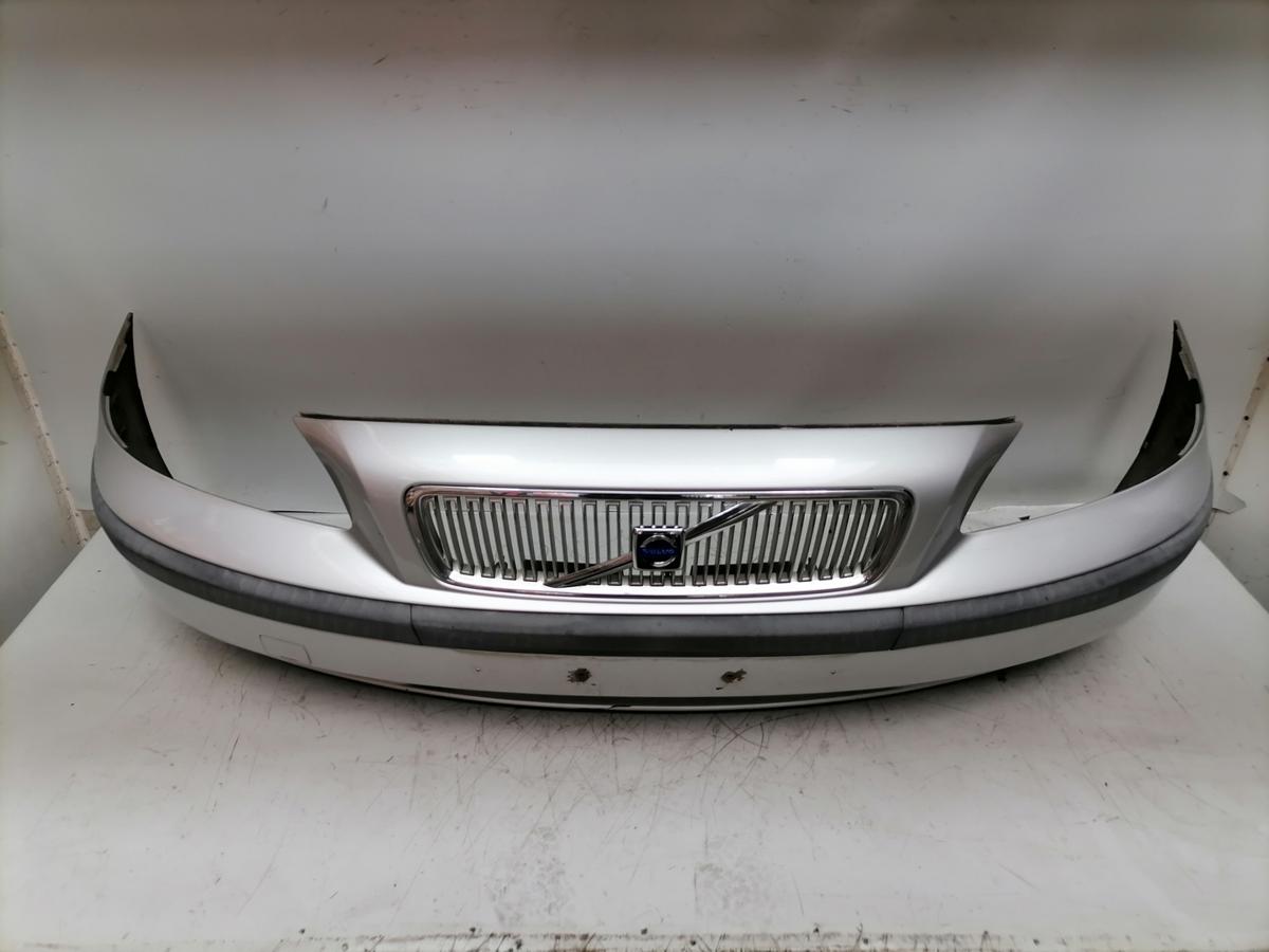 Volvo V70 2 original Sto&szlig;stange Stossf&auml;nger vorn 42600 Silber Bj.2000